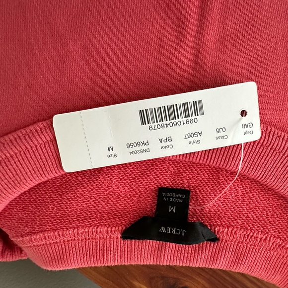 BRAND NEW!!!! J. Crew Women’s Crop Sweatshirt Sz: M LAST CHANCE - Picture 4 of 7